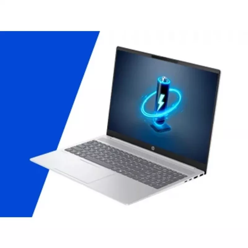 Laptop HP OmniBook 5 - Ultra 7 255U, 16 inch 2K display, 24GB RAM, 512GB SSD, Windows 11 Pro, Glacier Silver
