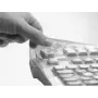 Keyboard cover Cherry Wetex for G84-5500, 89 keys, 0.25 mm, transparent