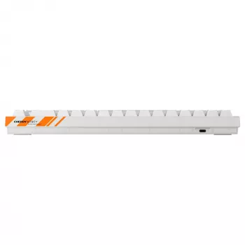 Mechanical Gaming Keyboard Cherry K5 Pro TMR Compact 65% AZERTY RGB Wired USB Orange White