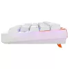 Mechanical Gaming Keyboard Cherry K5 Pro TMR Compact 65% AZERTY RGB Wired USB Orange White