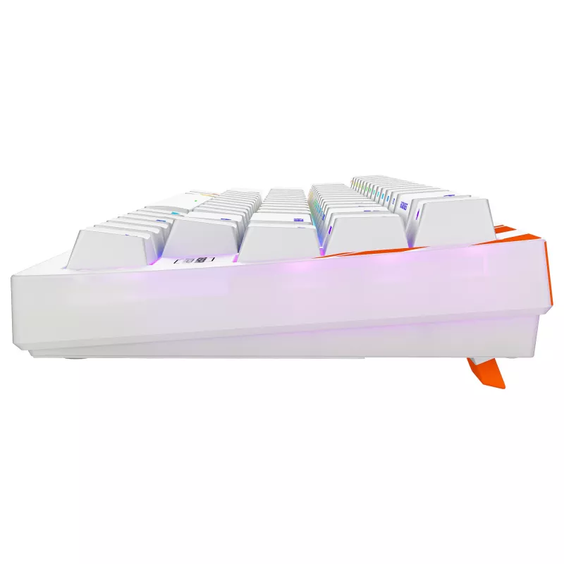 Mechanical Gaming Keyboard Cherry K5 Pro TMR Compact 65% AZERTY RGB Wired USB Orange White