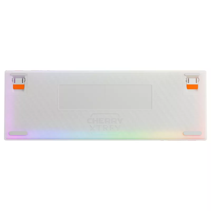 Mechanical Gaming Keyboard Cherry K5 Pro TMR Compact 65% AZERTY RGB Wired USB Orange White
