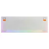 Mechanical Gaming Keyboard Cherry K5 Pro TMR Compact — 65% QWERTY USB Wired, RGB, Magnetic Switch, Orange/White