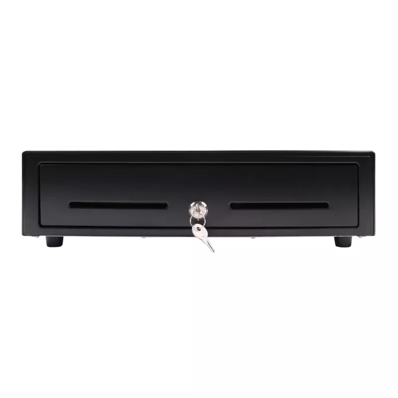 Electronic cash drawer Olympia LD 410A, metal housing, black, 415×410×104 mm
