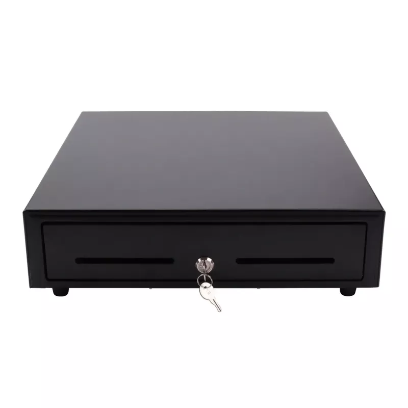 Electronic cash drawer Olympia LD 410A, metal housing, black, 415×410×104 mm