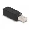 DeLOCK RJ45 plug Cat.5e to Terminal Block Adapter 90° angled