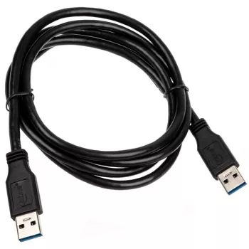 USB 3.2 Gen.1 Cable Type A male / A male InLine 35215 black 1.5m
