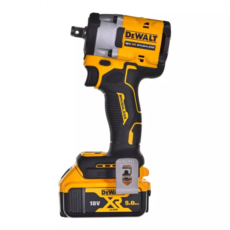 DeWALT 1/2 in 18V, 5Ah Impact Wrench, Euro Plug