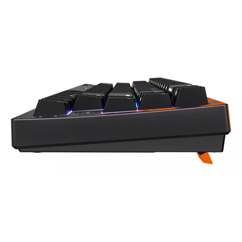 Mechanical Gaming Keyboard Cherry K5 Pro TMR Compact 65% QWERTY Nordic Wired USB RGB Black/Orange