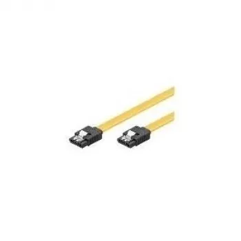 Wentronic goobay - SATA-Cable - Serial ATA 150/300/600 - SATA (W) to SATA (W) - 70cm - latched, Flat (95023)