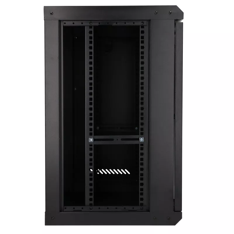 Extralink Lite 12U 530X400 WALL-MOUNTED Rackmount Cabinet Black With Shelf