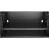 Extralink Lite 12U 530X400 WALL-MOUNTED Rackmount Cabinet Black With Shelf