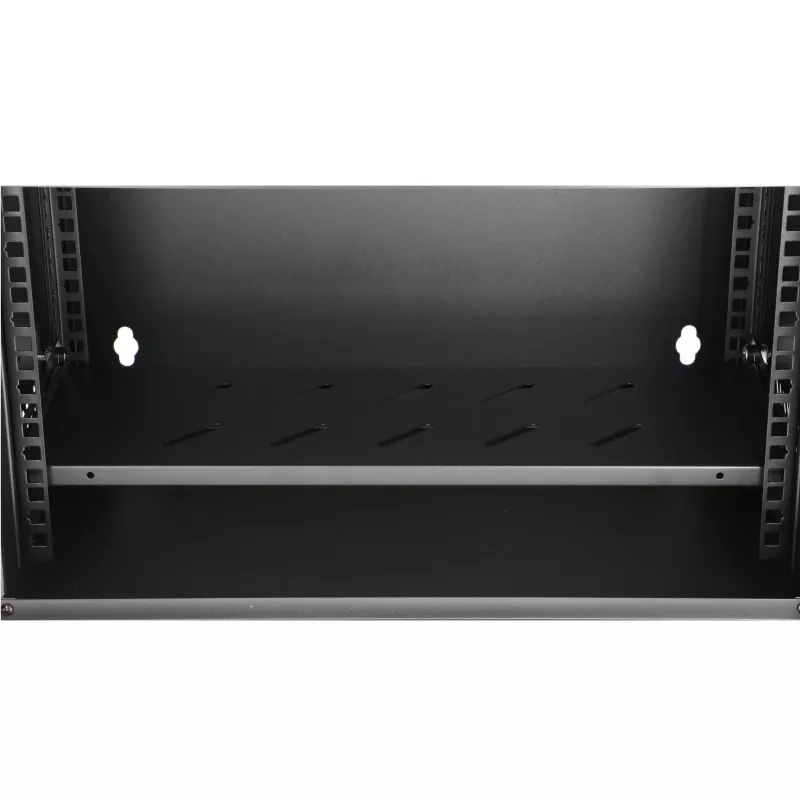 Extralink Lite 12U 530X400 WALL-MOUNTED Rackmount Cabinet Black With Shelf