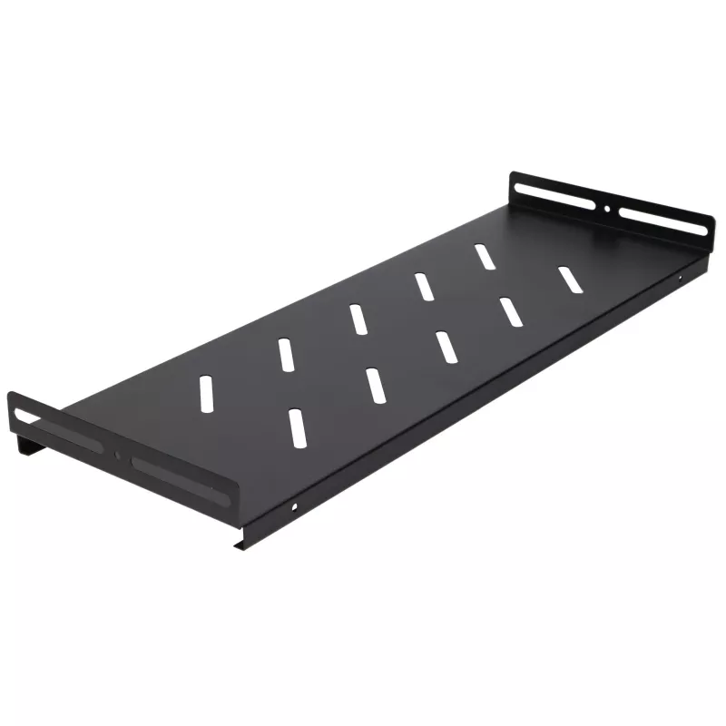 Extralink Lite 12U 530X400 WALL-MOUNTED Rackmount Cabinet Black With Shelf
