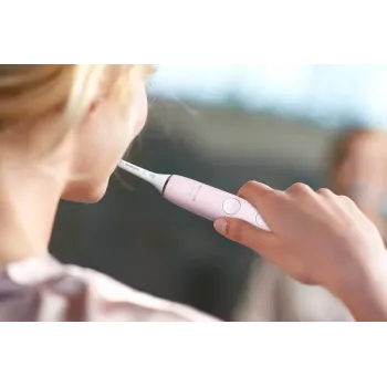 Electric sonic toothbrush Philips DiamondClean 9000 HX9911/29 — adult, built-in Li‑Ion battery, Soft & Normal modes, pink