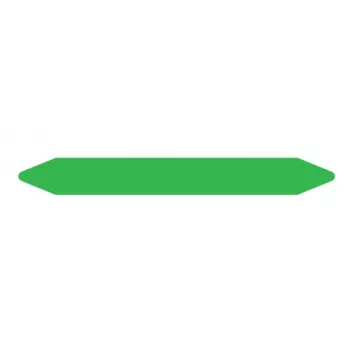 Self-adhesive pipe marker labels Brother LTZ17026FPIP Green 26 x 250 mm, 351 pcs