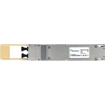 BlueOptics OSFP Twin-Port Transceiver P49762-B21-BO, MPO/MTP-12 APC, 2×400GBASE-SR4, MMF 850nm, 50m, DDM, 0–70°C
