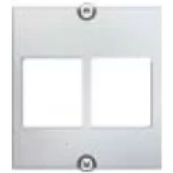 Wall plate / switch cover Bachmann 917.158 for RJ‑45 sockets, White