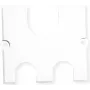 Cable grommet Bachmann 917.0821, white — desk/counter cable outlet