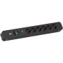 Power Strip Bachmann PRIMO 2 Black 6 AC outlets 2 m