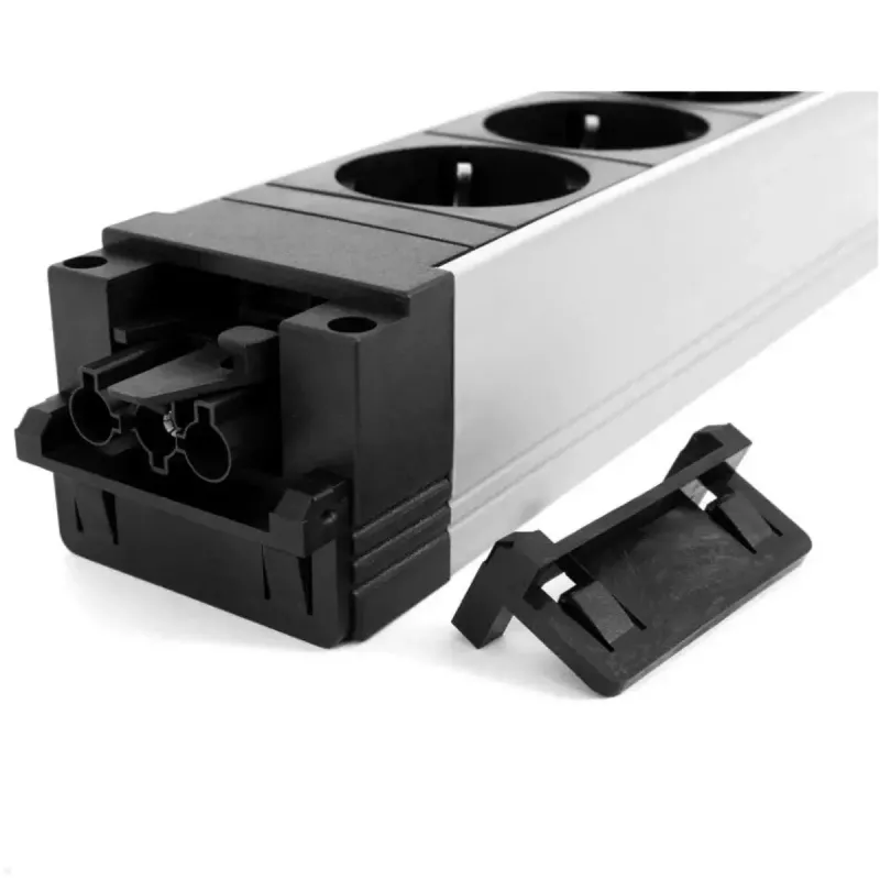Power Outlet Bachmann STEP ALU 1x USB 1x custom module 2x power outlet