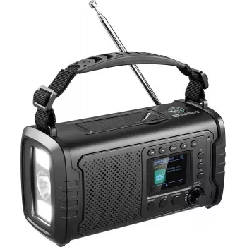 Sandberg Survivor DAB+ Radio All-in-1 20000 mAh Powerbank Black