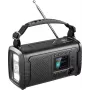 Sandberg Survivor DAB+ Radio All-in-1 20000 mAh Powerbank Black