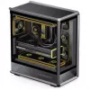 Jonsbo D401 PC-Enclosure, Midi Tower, ATX, Tempered Glass - black