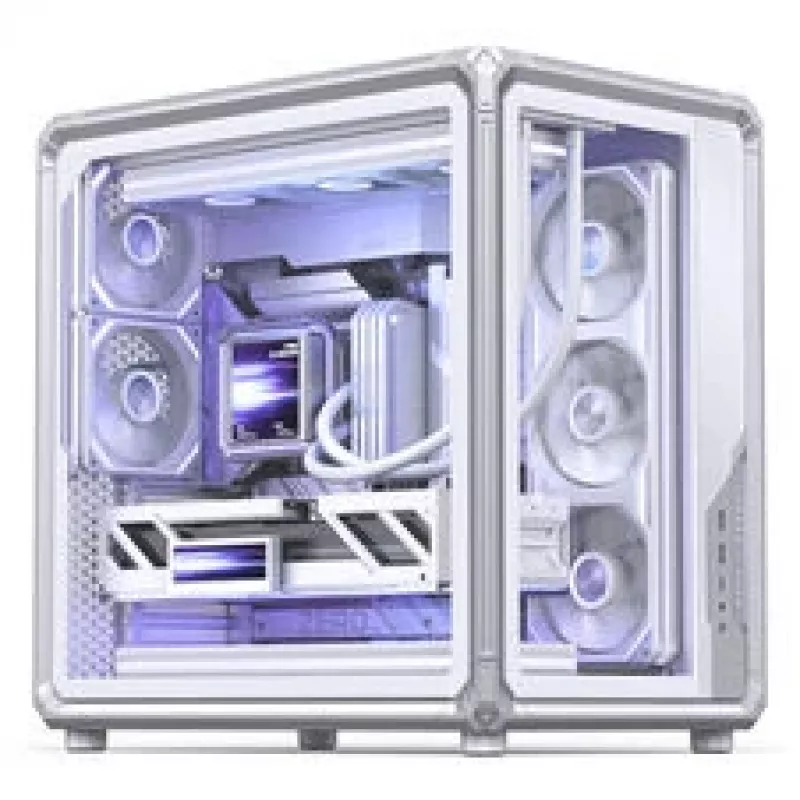 Jonsbo X400 PC-Enclosure, Midi Tower, ATX, Tempered Glass - White
