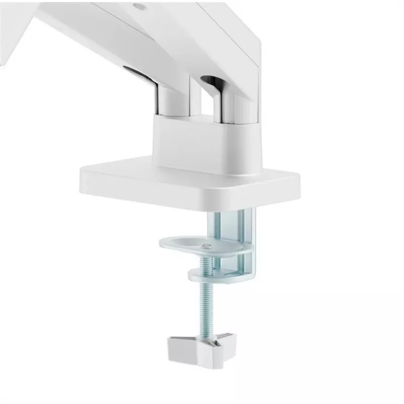 Monitor mount GEMBIRD MA-DA2-06-W for 17–32 inch screens, desk clamp/rail mounting, white