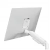 Monitor mount GEMBIRD MA-DA2-06-W for 17–32 inch screens, desk clamp/rail mounting, white