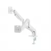Monitor mount GEMBIRD MA-DA2-06-W for 17–32 inch screens, desk clamp/rail mounting, white