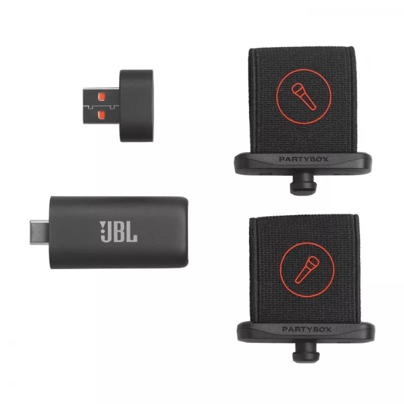 JBL EasySing Mics Black Microphone set