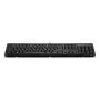 HP 125 Wired Keyboard Full-size USB Membrane Black