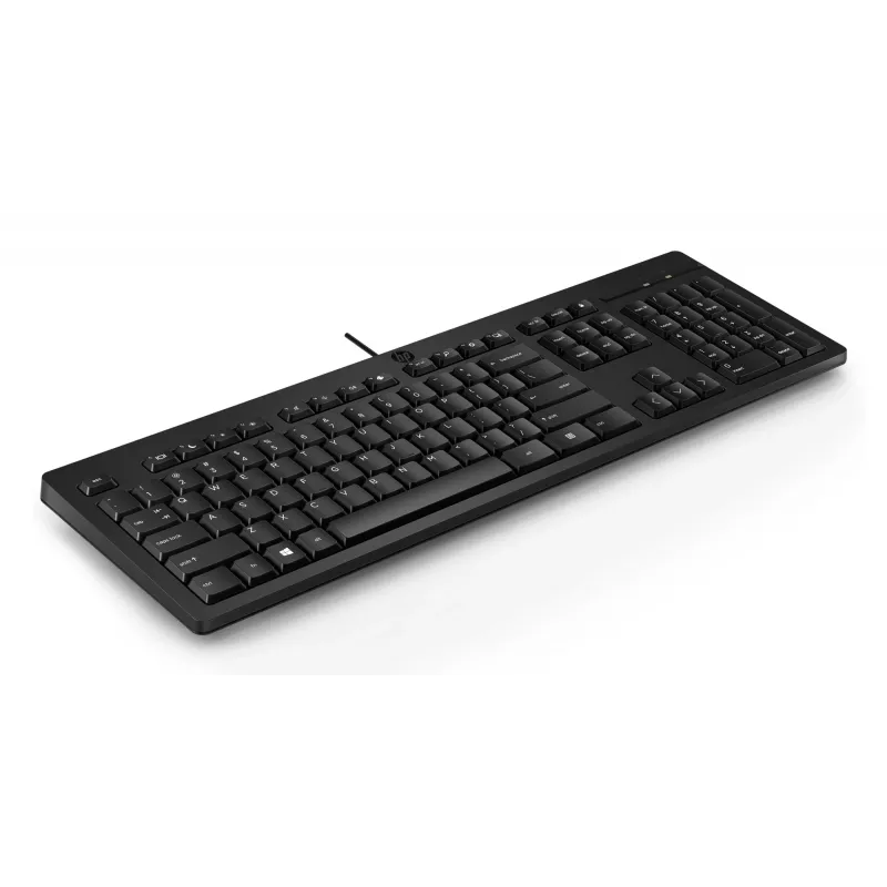 HP 125 Wired Keyboard Full-size USB Membrane Black
