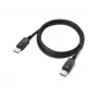 DisplayPort cable Lenovo 4X91U92142 — DisplayPort to DisplayPort, 1.8 m, black