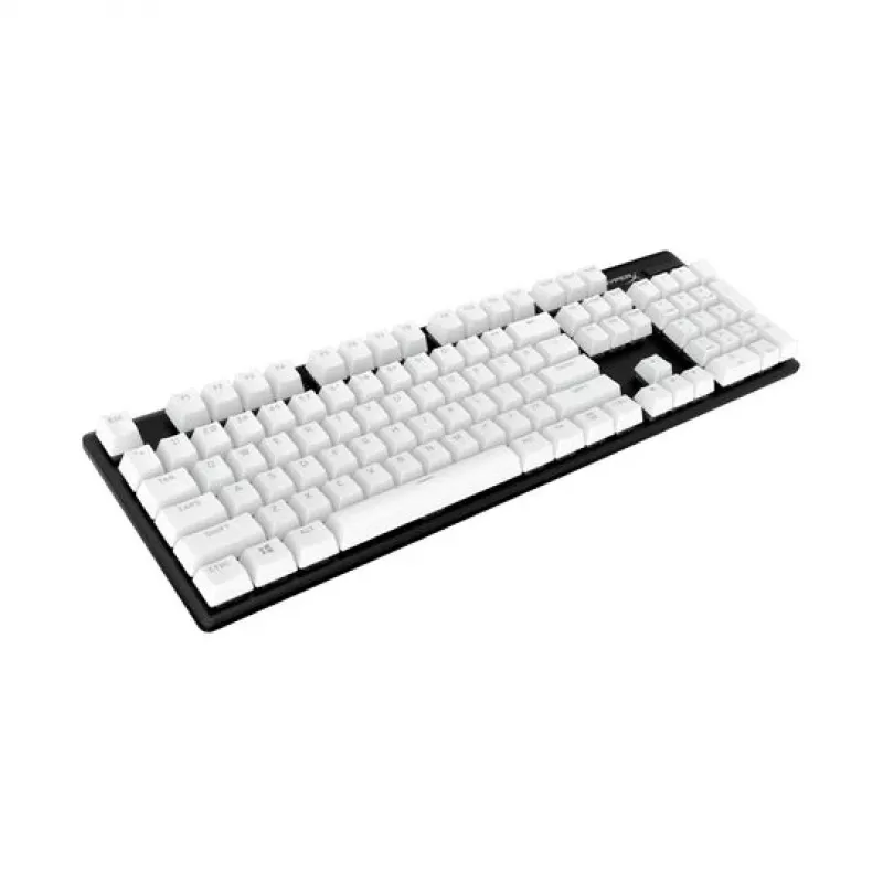 Keyboard keycap set, HP HyperX Full key Set Keycaps, white, compatible with HyperX and most mechanical keyboards
