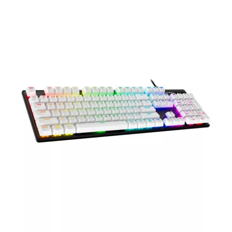Keyboard keycap set, HP HyperX Full key Set Keycaps, white, compatible with HyperX and most mechanical keyboards