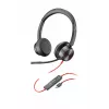 HP Poly Blackwire 8225 USB-C Headset, Wired, Office/Call center, 185 g, Headset, Black