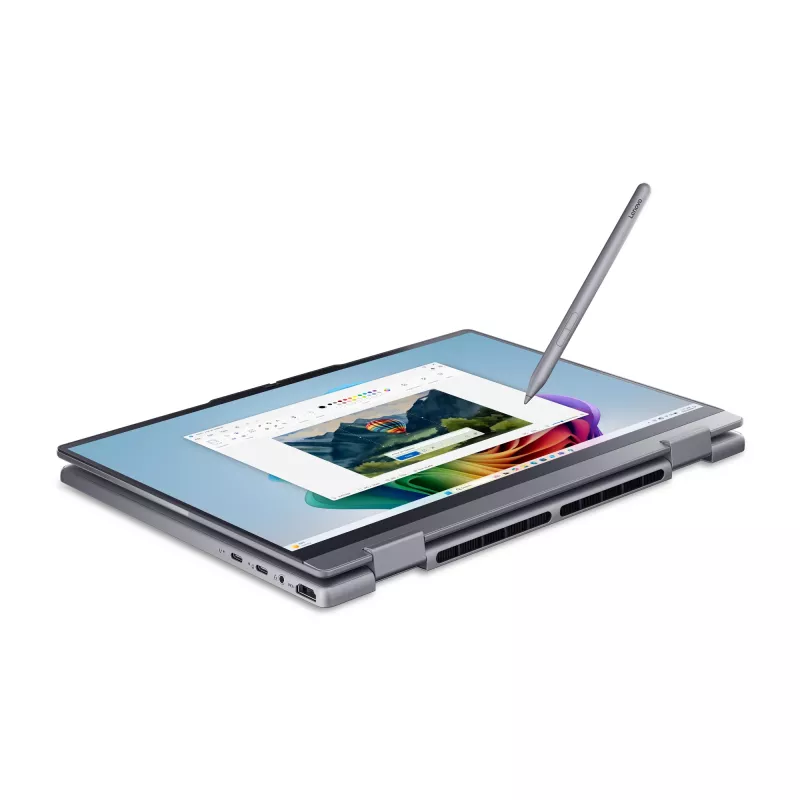 Laptop Lenovo ThinkBook 14 2-in-1 G6 IPL Copilot+ — Intel Core Ultra 5 325, 14 inch WUXGA Touch, 32GB DDR5, 512GB SSD, Windows 11 Pro, Grey