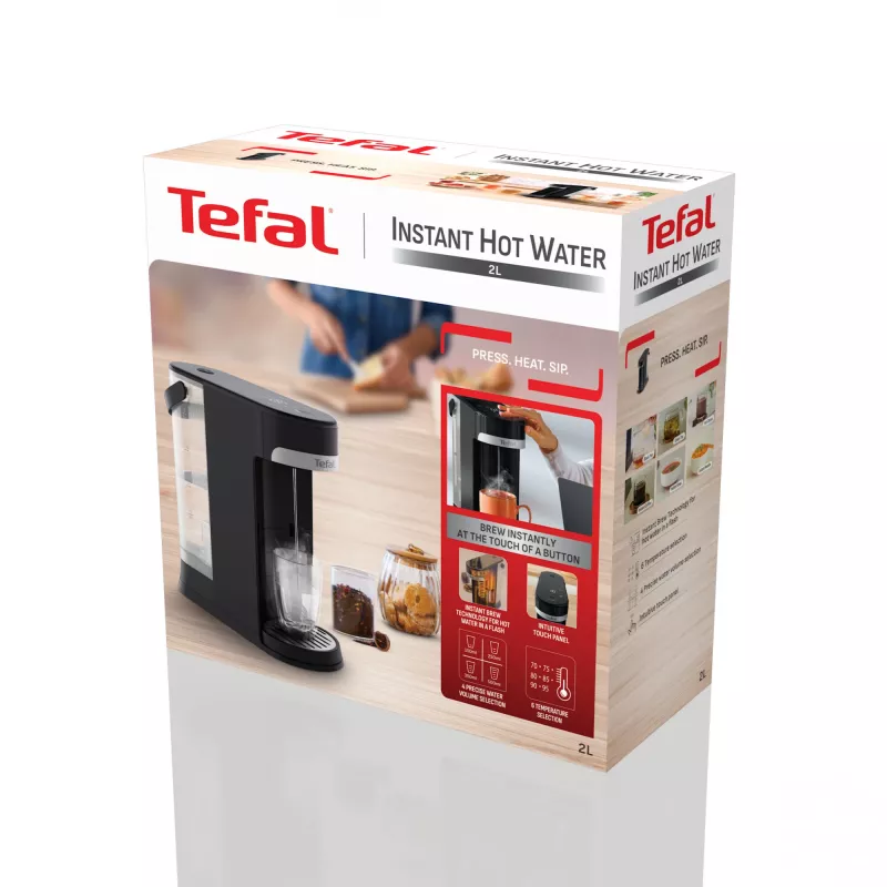 Tefal Instant Hot Water BR3508E0 water dispenser Black 2 L