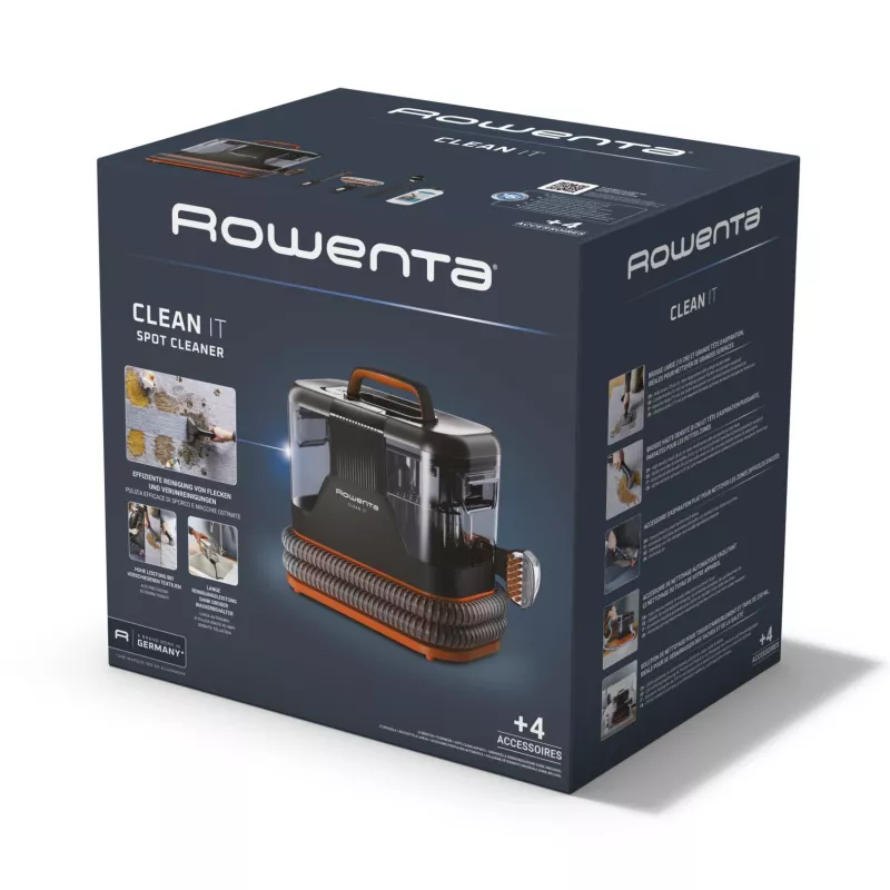 Vacuum cleaner Rowenta Clean It IN5011F0 — wet & dry, bagless, water filtration, 1.5 L, 400 W
