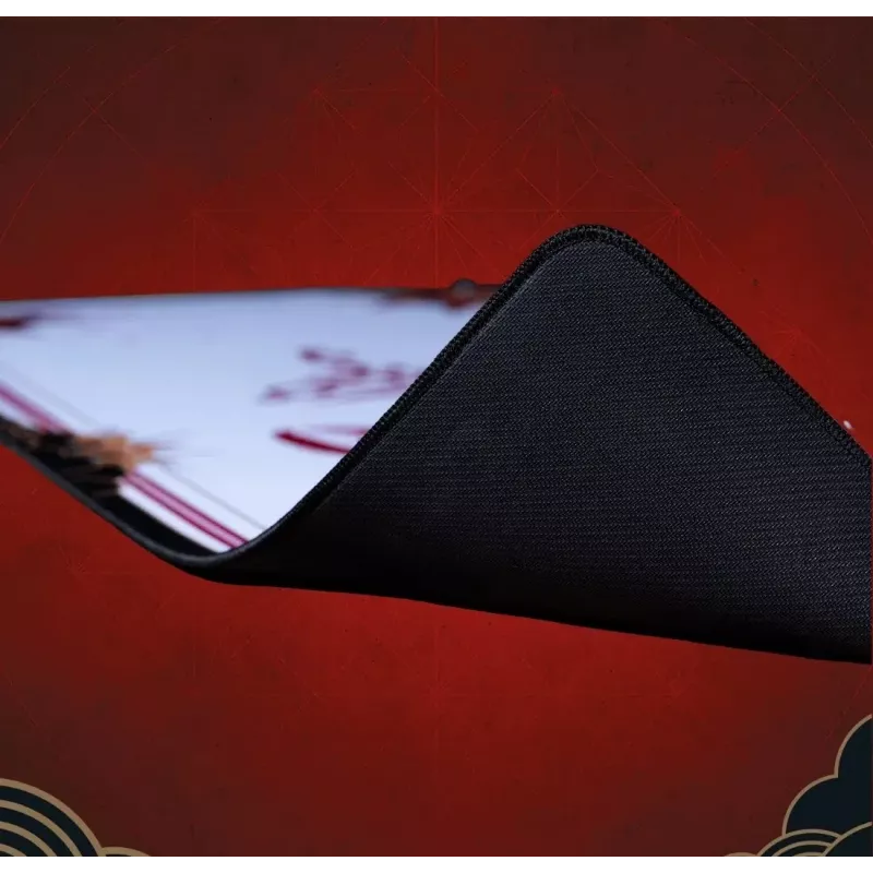 Lexip X Ubisoft - Assassin's Creed - Shadows XXL Mousepad, Black, Gold, Red, White, Image, Non-slip base, Gaming mouse pad