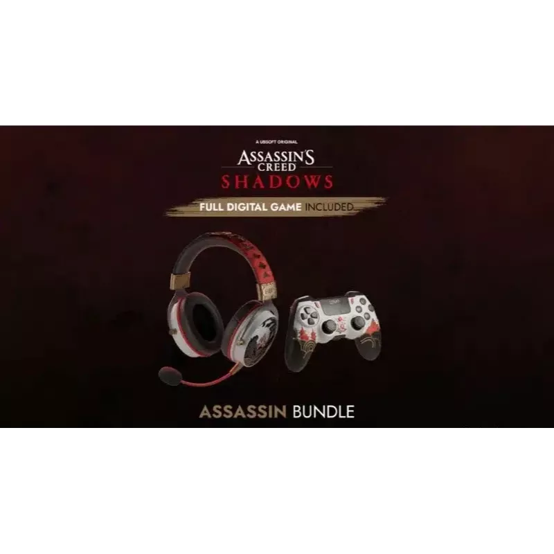 Lexip Assassin’s Creed Shadows “Assassin” Box PC Game Headset Controller