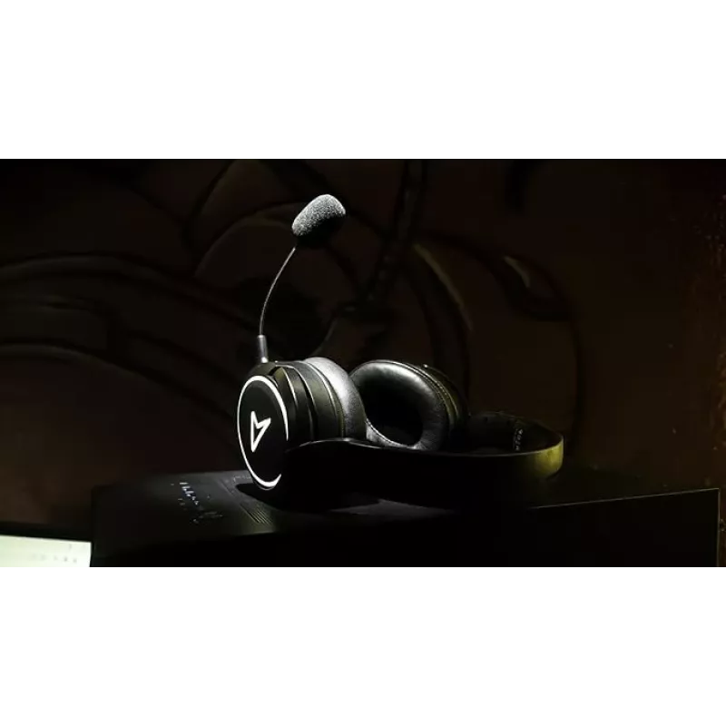 Lexip Voyager Headset Wired & Wireless Head-band Gaming Bluetooth Black
