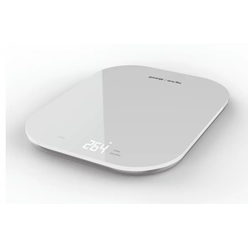Gorenje KT10ORAW White Countertop Rectangle Electronic kitchen scale