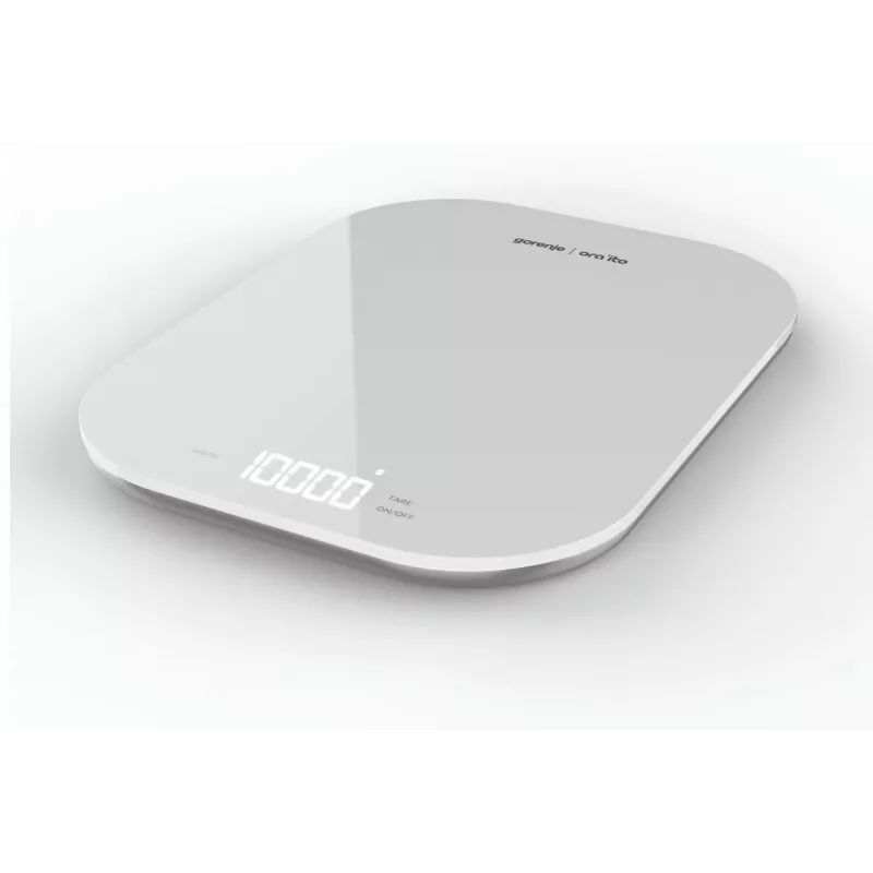 Gorenje KT10ORAW White Countertop Rectangle Electronic kitchen scale