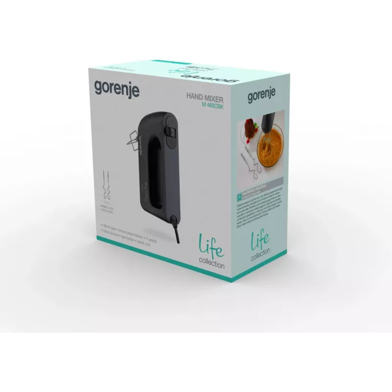 Gorenje M460CBK Hand mixer 450 W Black