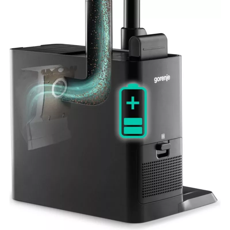 Gorenje SVC296749NEBL 2-in-1 stick vacuum Battery Dry HEPA Bagless 0.6 L 550 W Anthracite