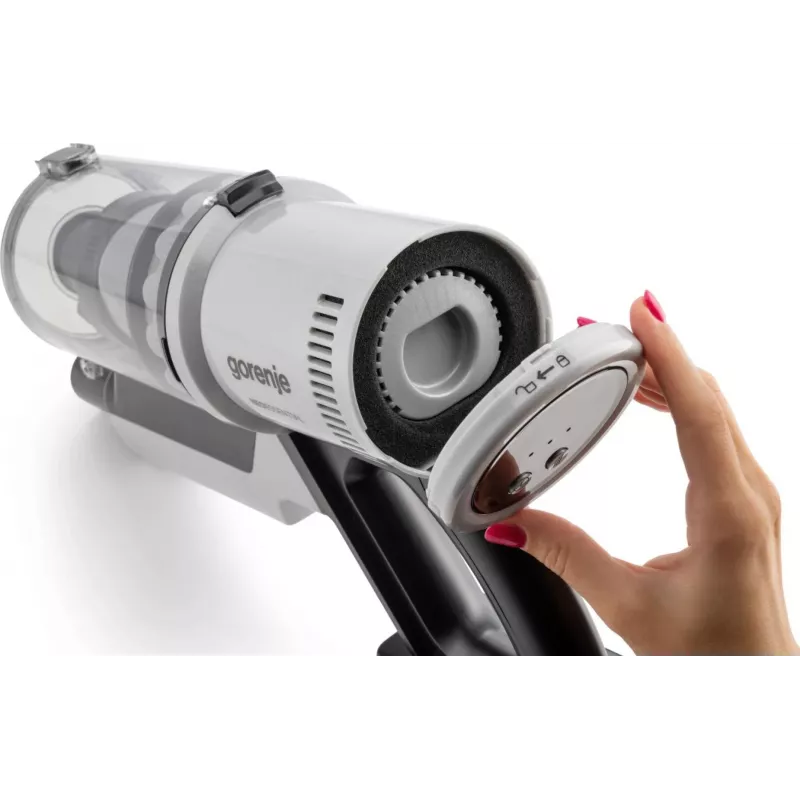 Gorenje SVC259400NES 2-in-1 stick vacuum Battery Dry Micro Bagless 0.6 L 200 W Silver